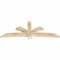 Ekena Millwork Davenport Rough Sawn Timber Gable Bracket, Douglas Fir, 96"W x 36"H x 4"D x 6"F, 9/12 Pitch GBW096X36X0406DAV00RDF - alternate 2